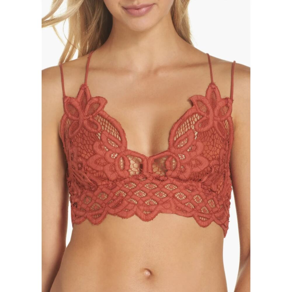 NWT Free People Women's Adella Copper Bralette Size Small